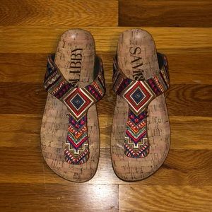 Target multicolored sandals